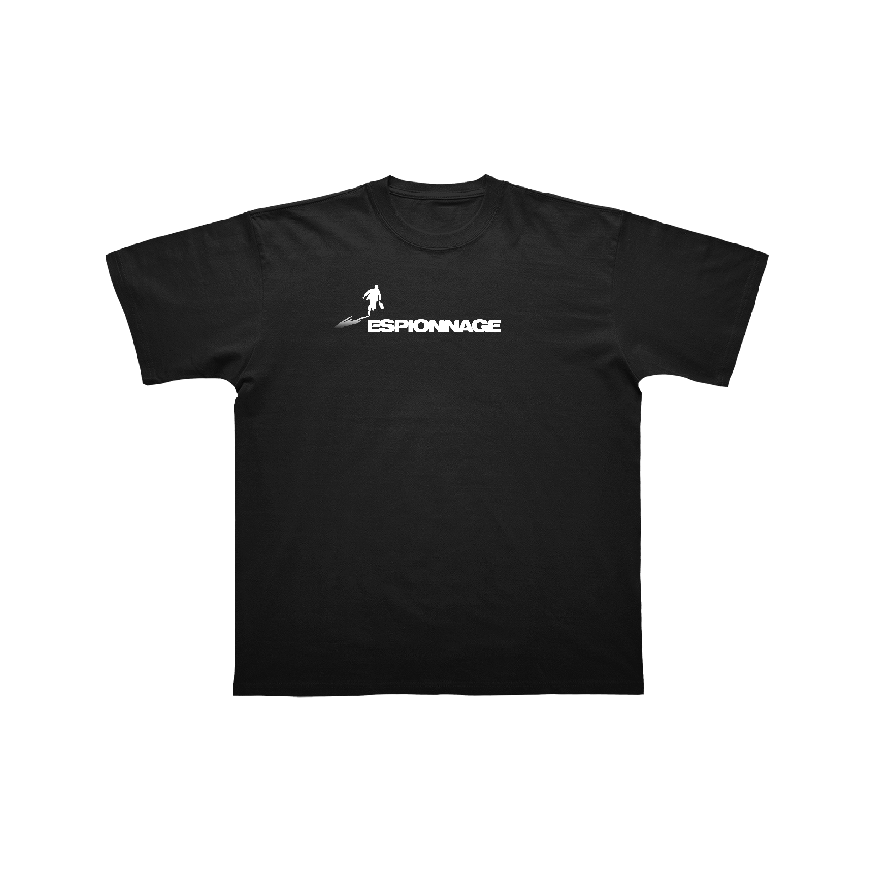 "Espionnage logo & Operatives" T-shirt Noir