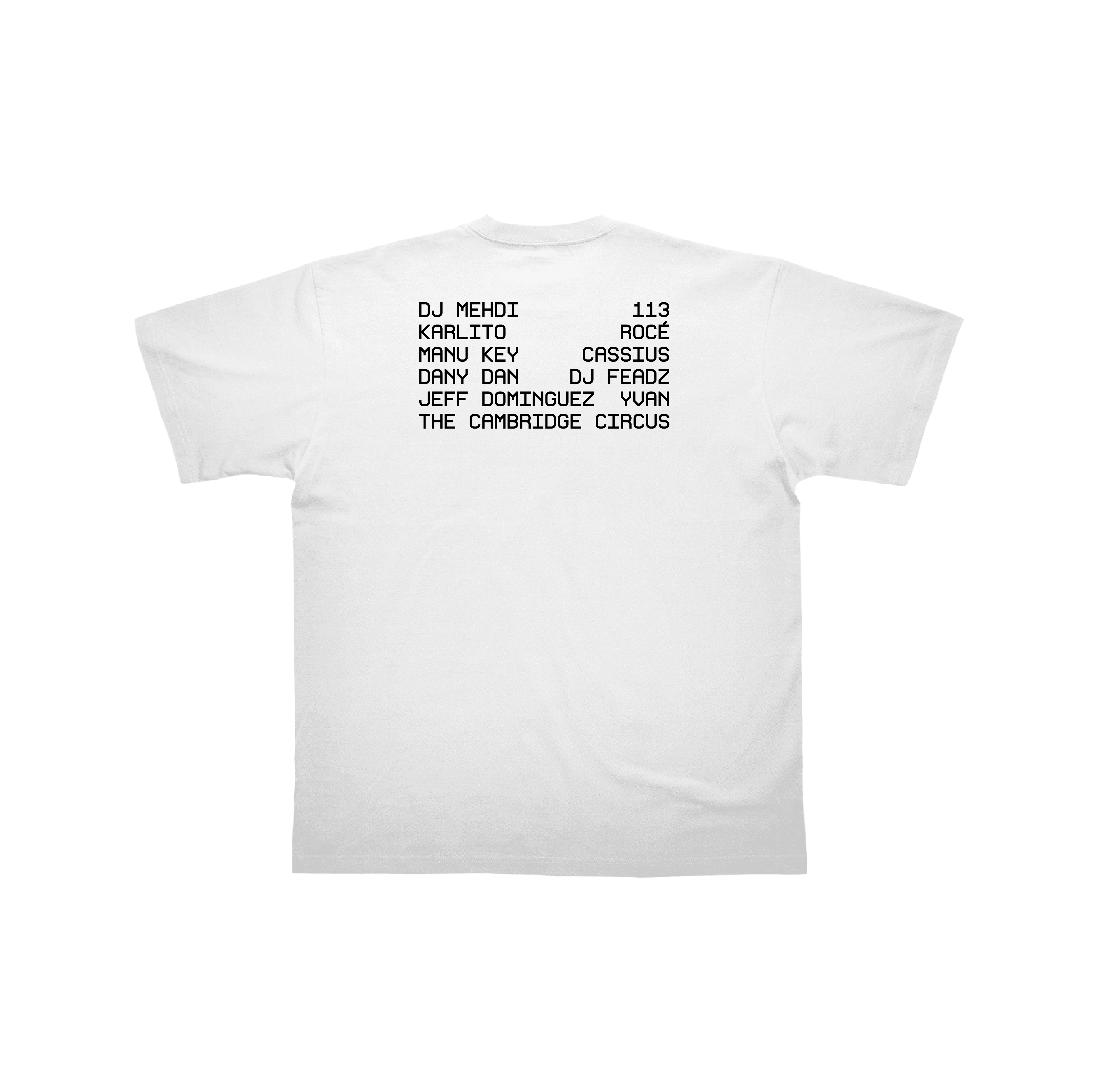 "Espionnage logo & Operatives" T-shirt Blanc