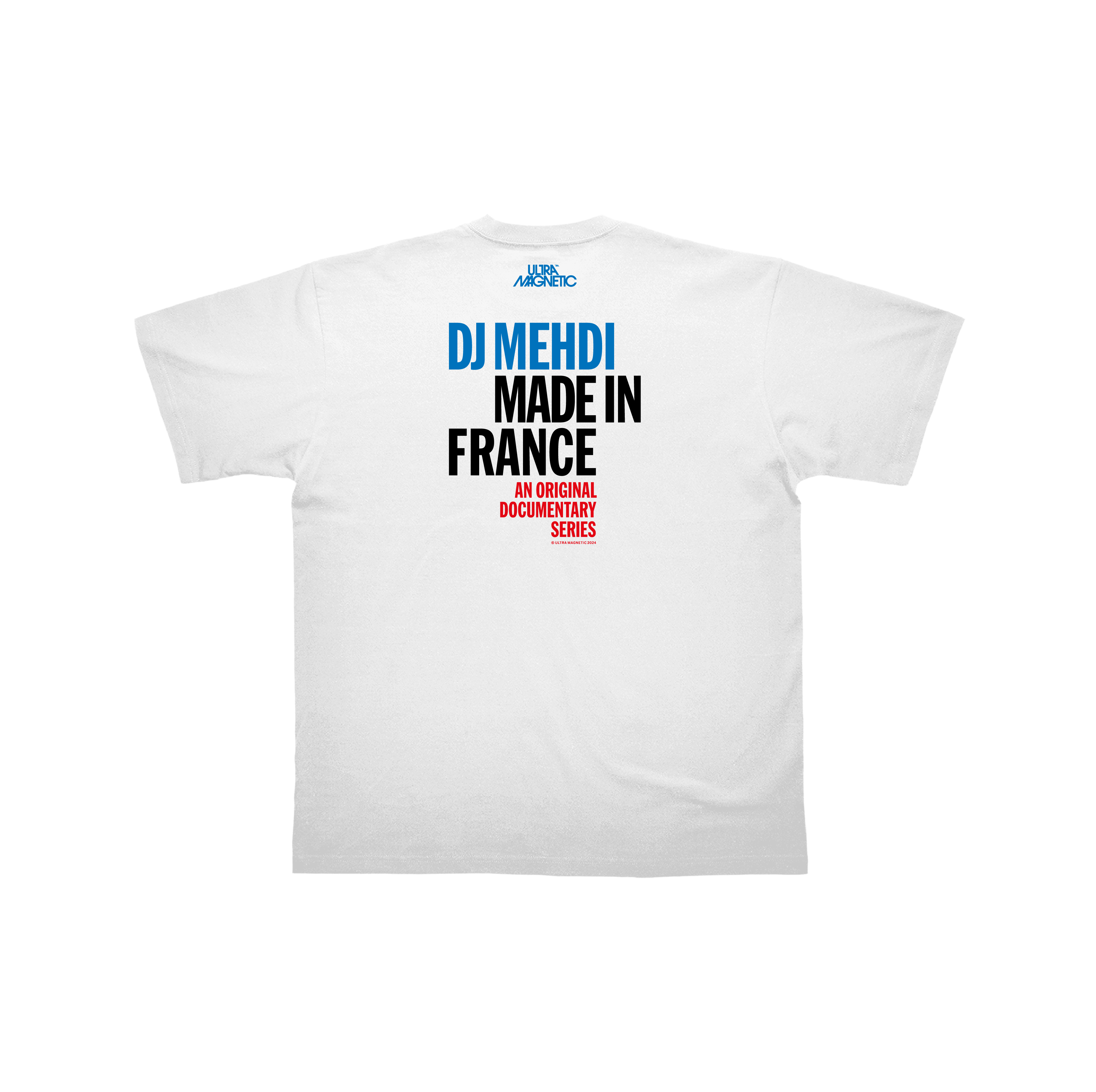 "DJ Mehdi Forever x DJ Mehdi : Made in France" T-shirt Blanc