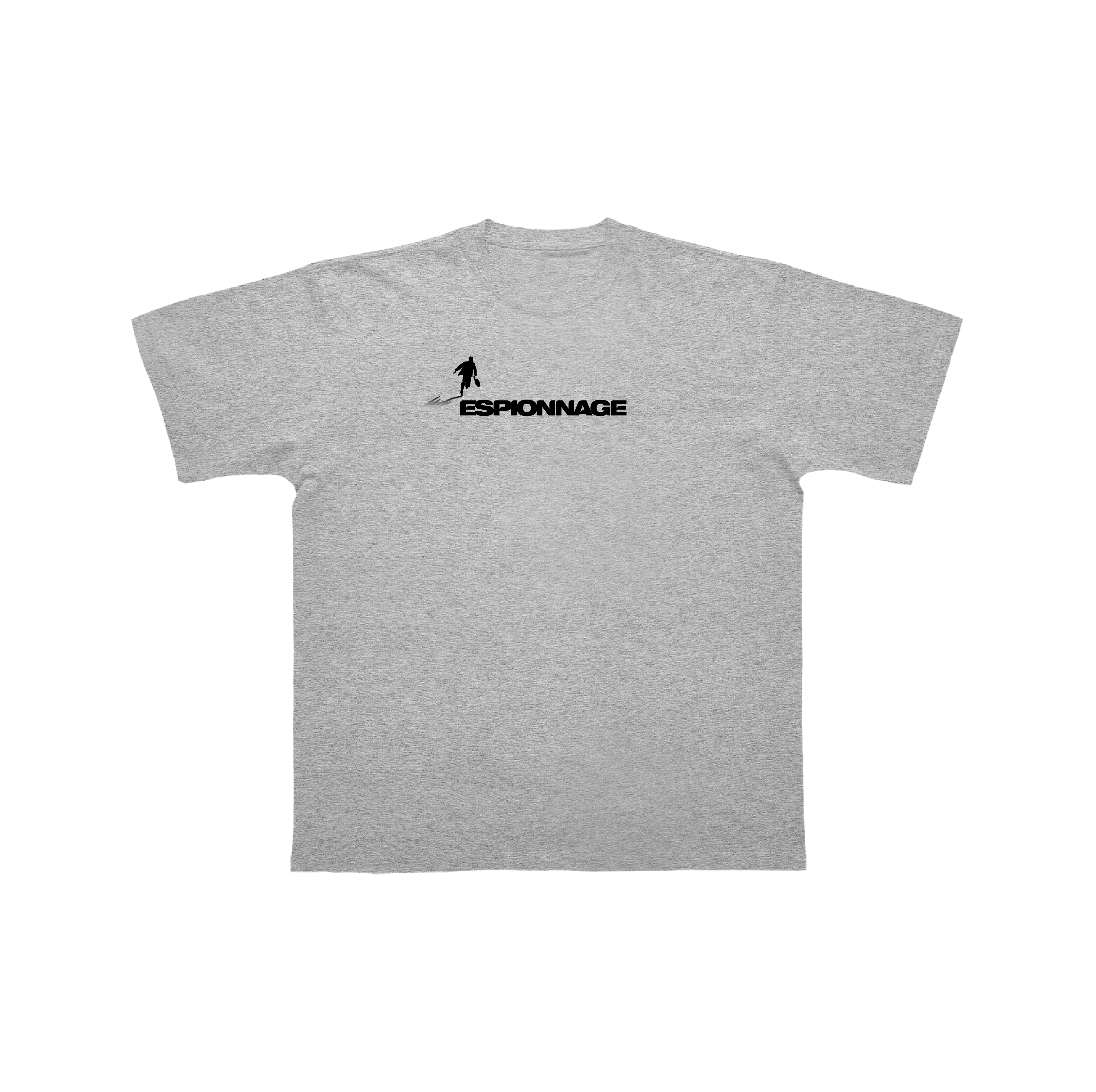 "Espionnage logo & Operatives" T-shirt Gris