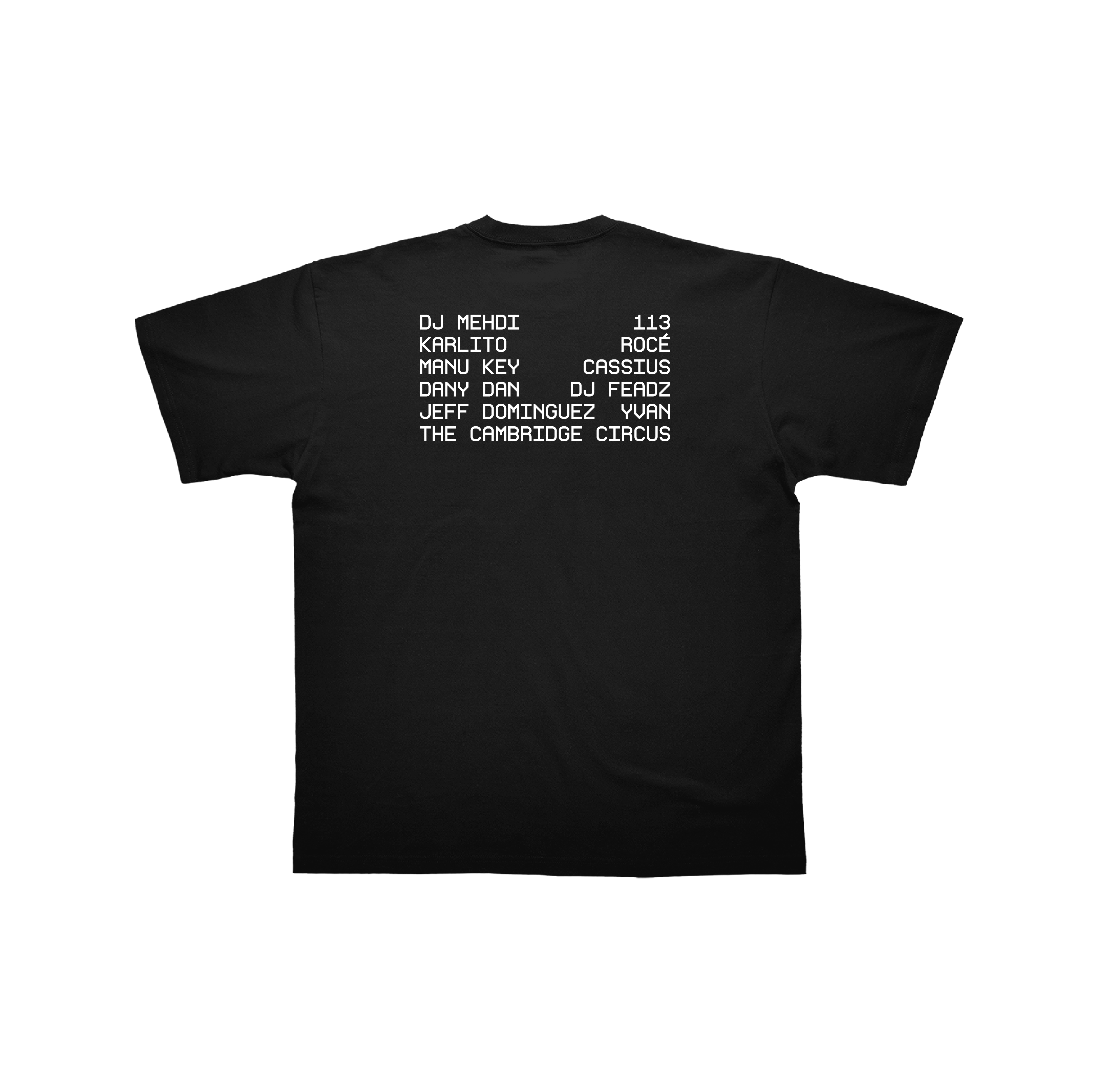 "Espionnage logo & Operatives" T-shirt Noir